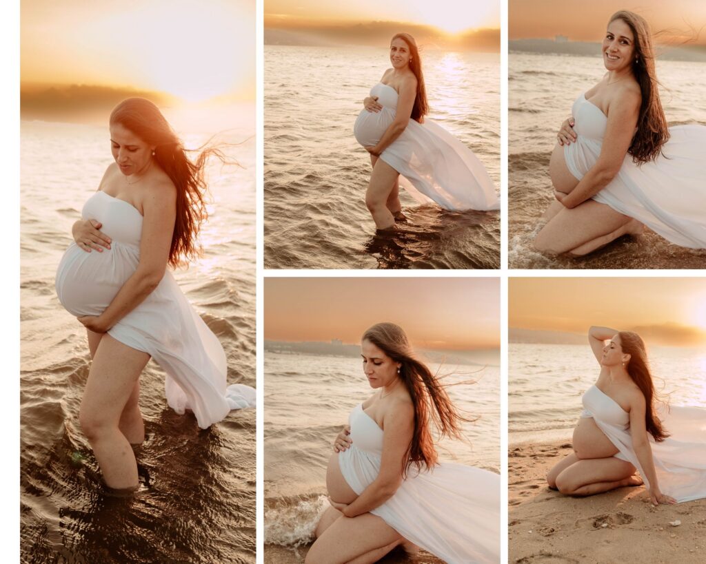 Sandy Hook Beach maternity photos