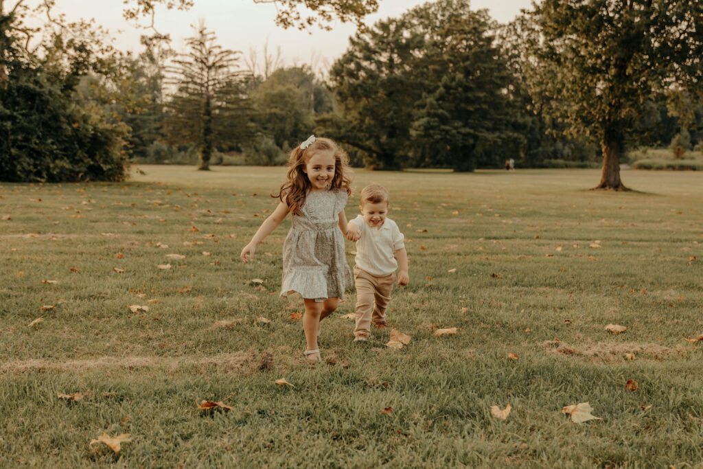 kids posing for a picture in Union County NJ
